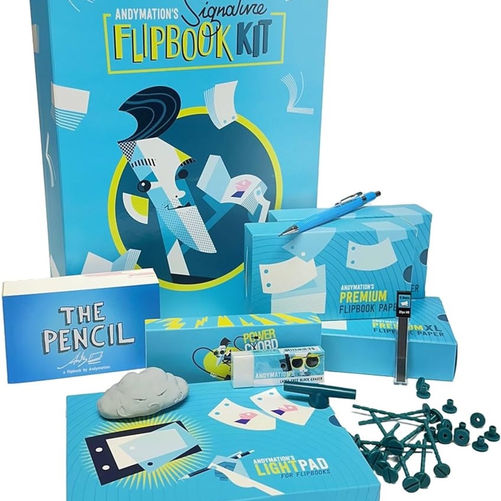 Andymation Flipbook Kit with Accessories